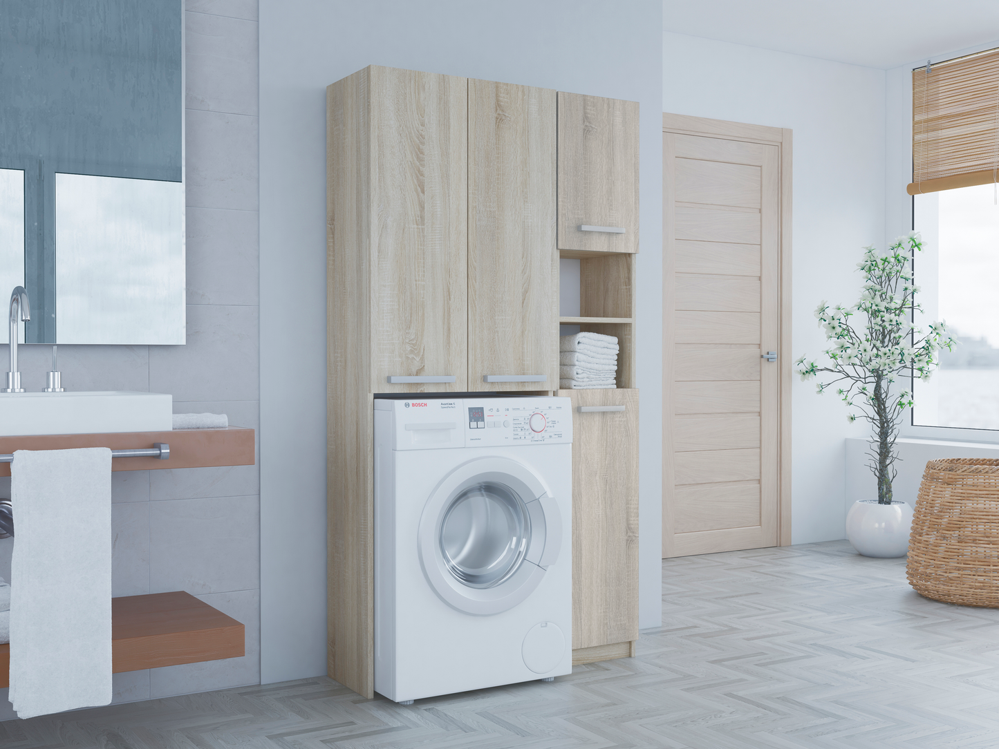 Marpol DD Washing Machine Surround Cabinet