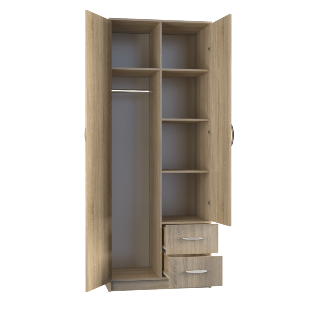 Romana 80 Compact Wardrobe