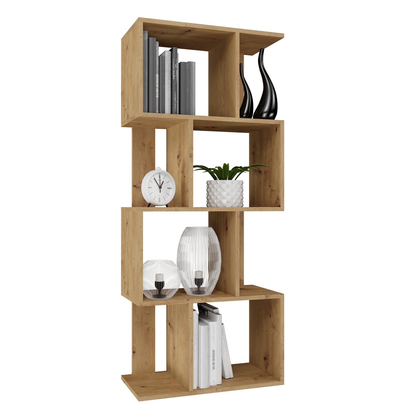 4P Fiesta Freestanding Bookcase