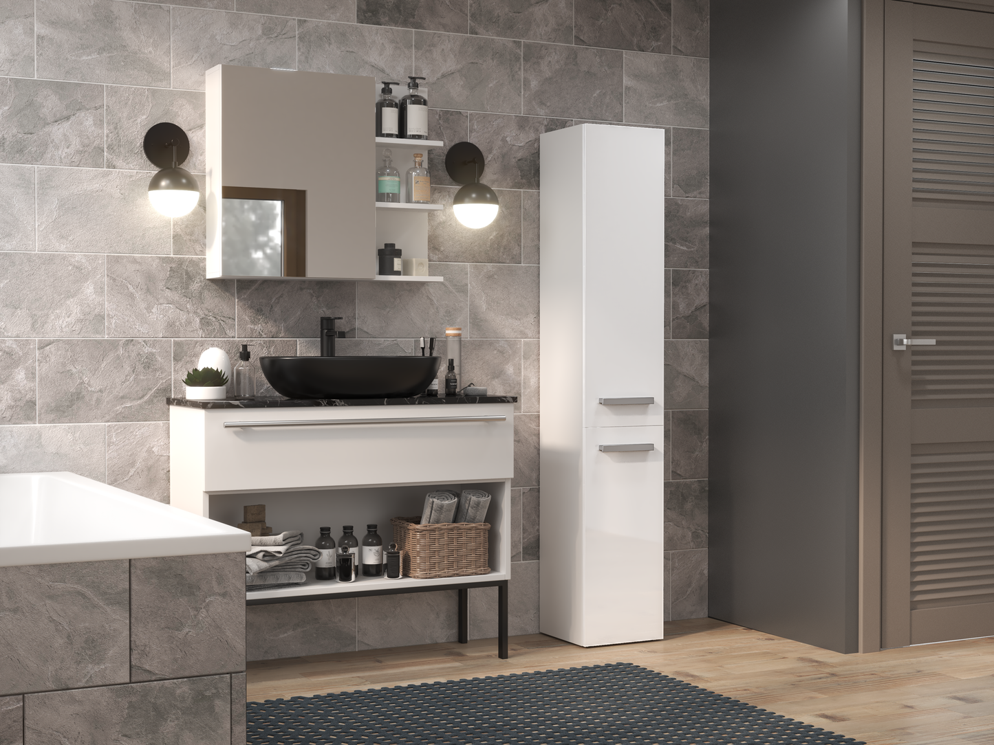 Nel IV Bathroom Cabinet