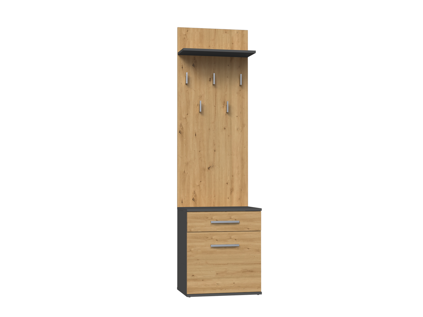 Duo Shoe Cabinet and Coat Rack