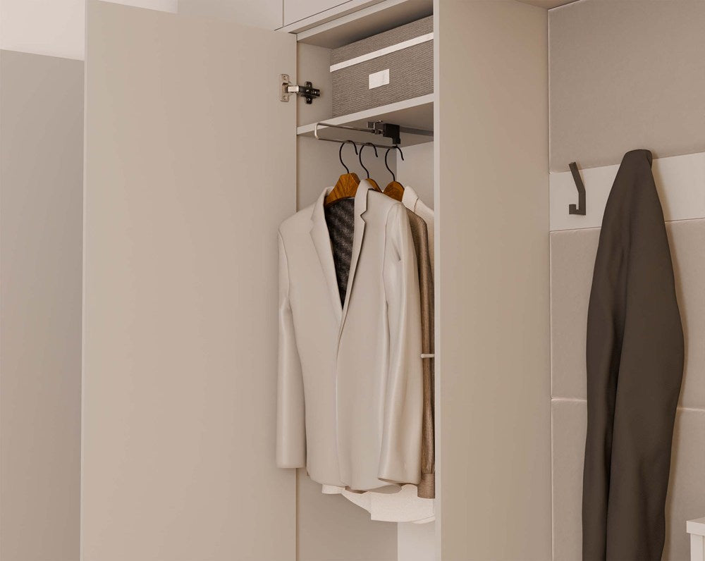 Haga 1Sz Hallway Wardrobe Hall Storage Cabinet