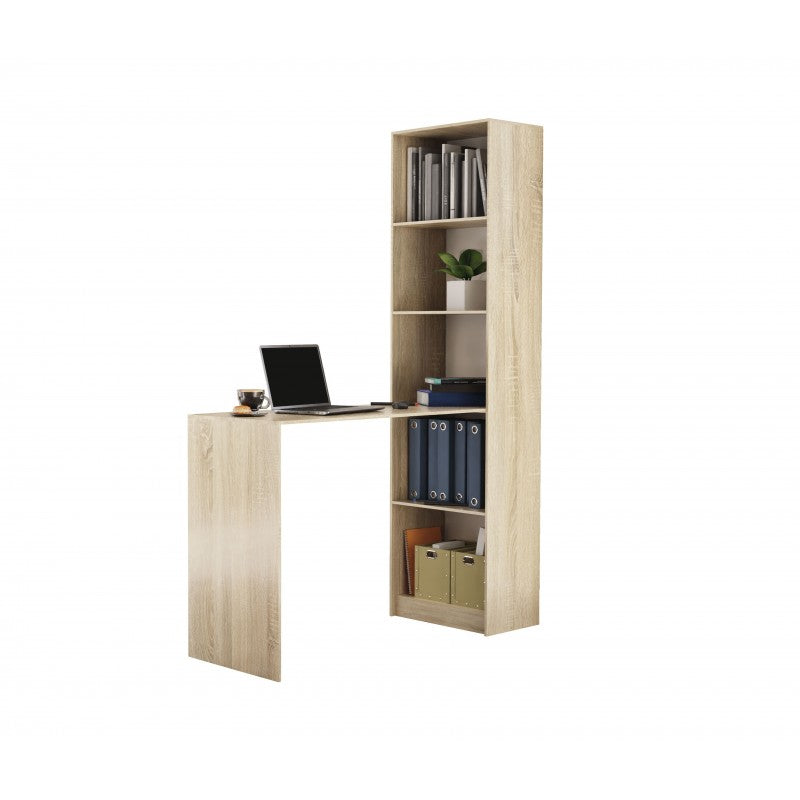 Computer Desk With Book Shelf