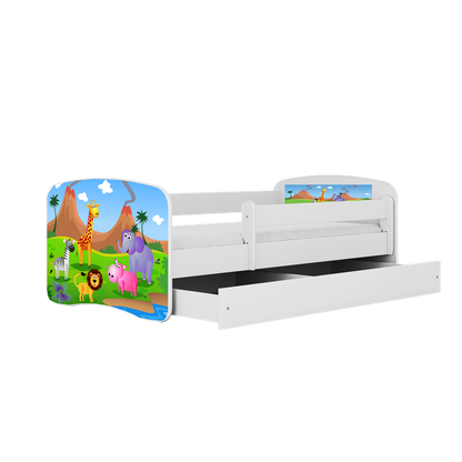 Children's Bed and Mattress HAPPY DREAMS 160/70 WHITE