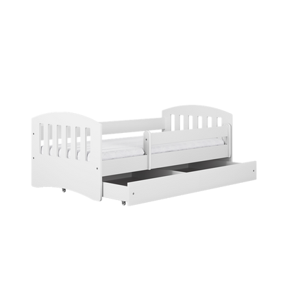 Children's Bed and Mattress CLASSIC 140/70 WHITE