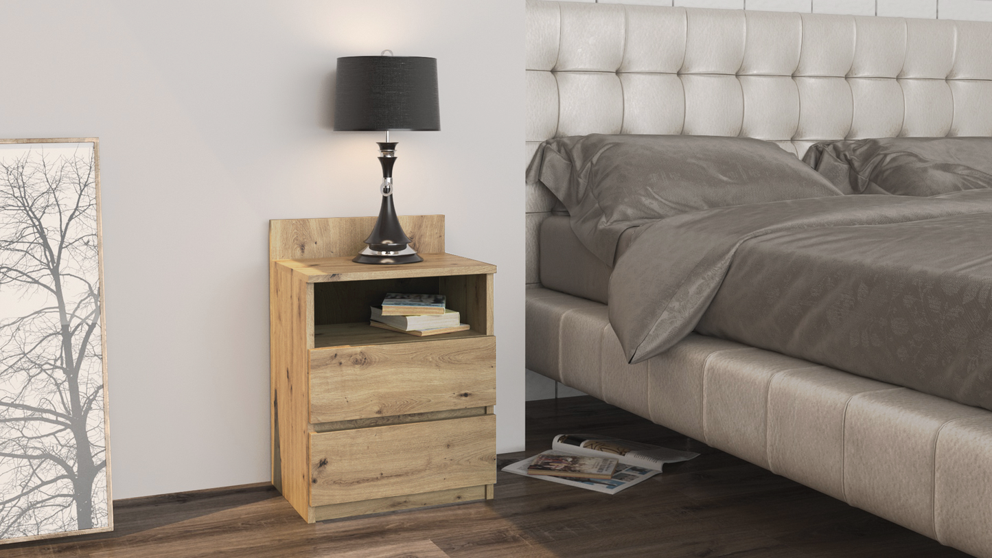 Bedside Table With Drawers