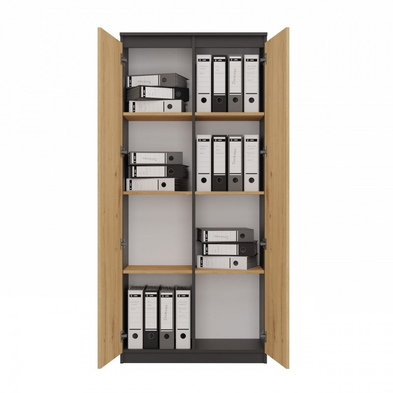 RS-80 Hemn Bookcase with Doors