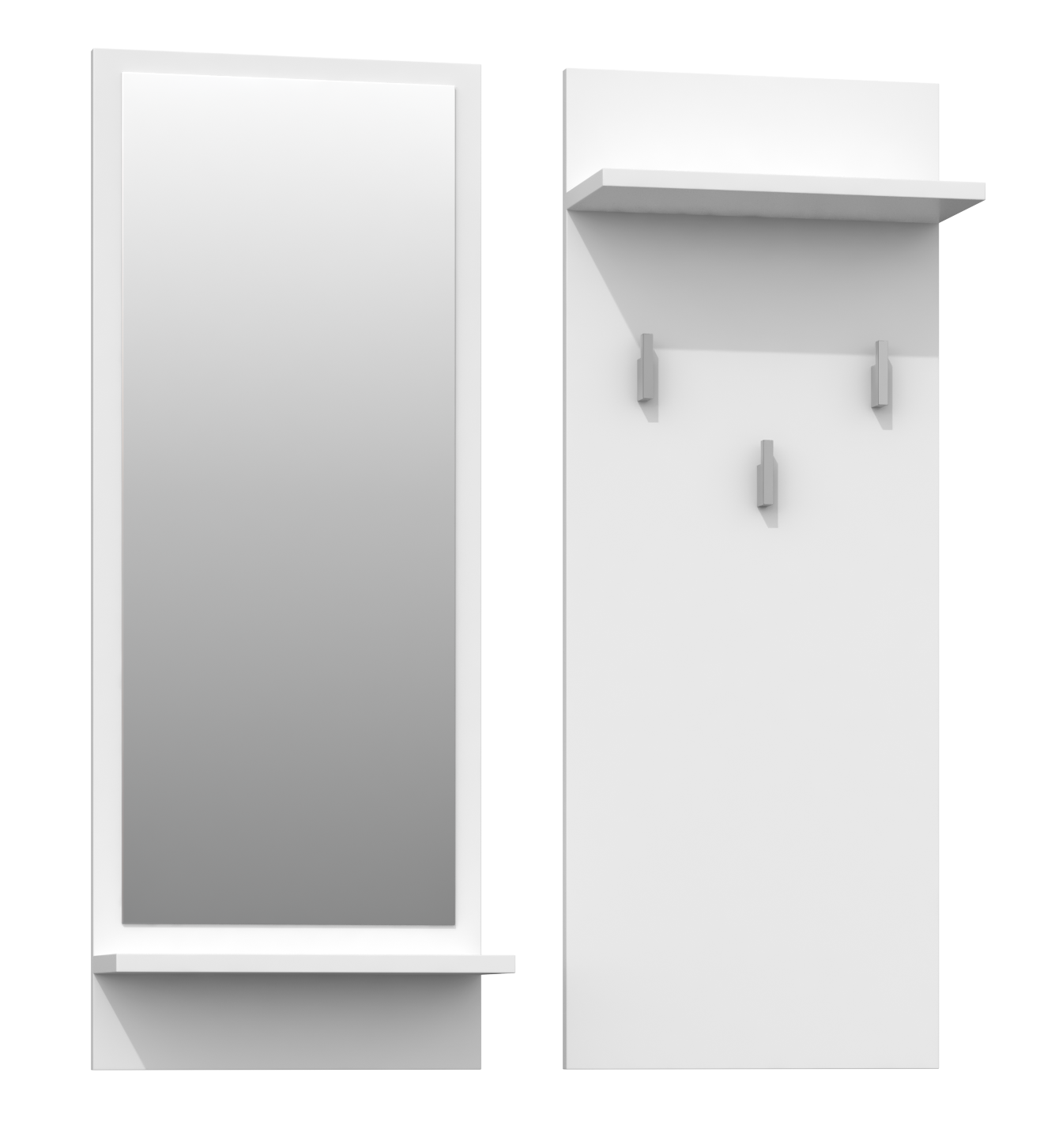 Riva Coat Rack and Mirror