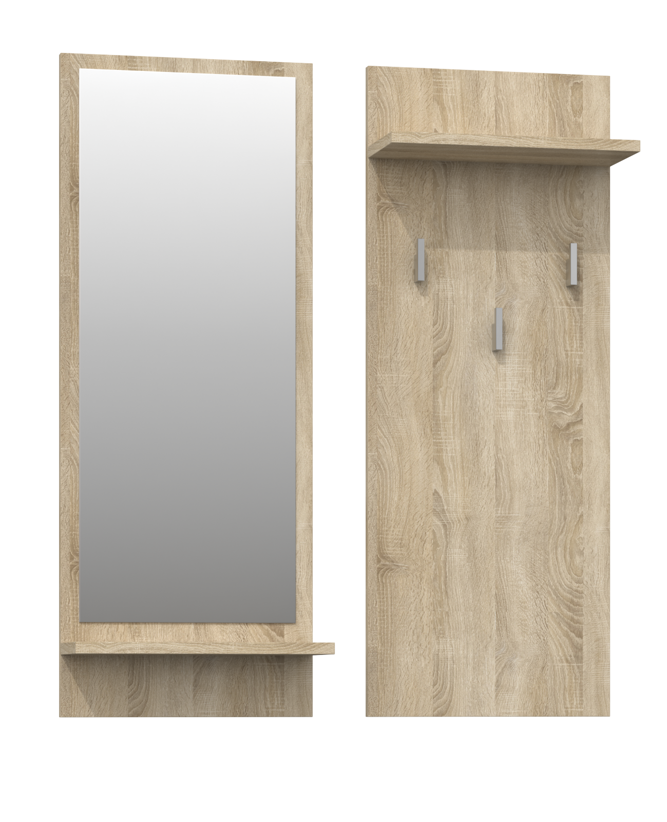 Riva Coat Rack and Mirror