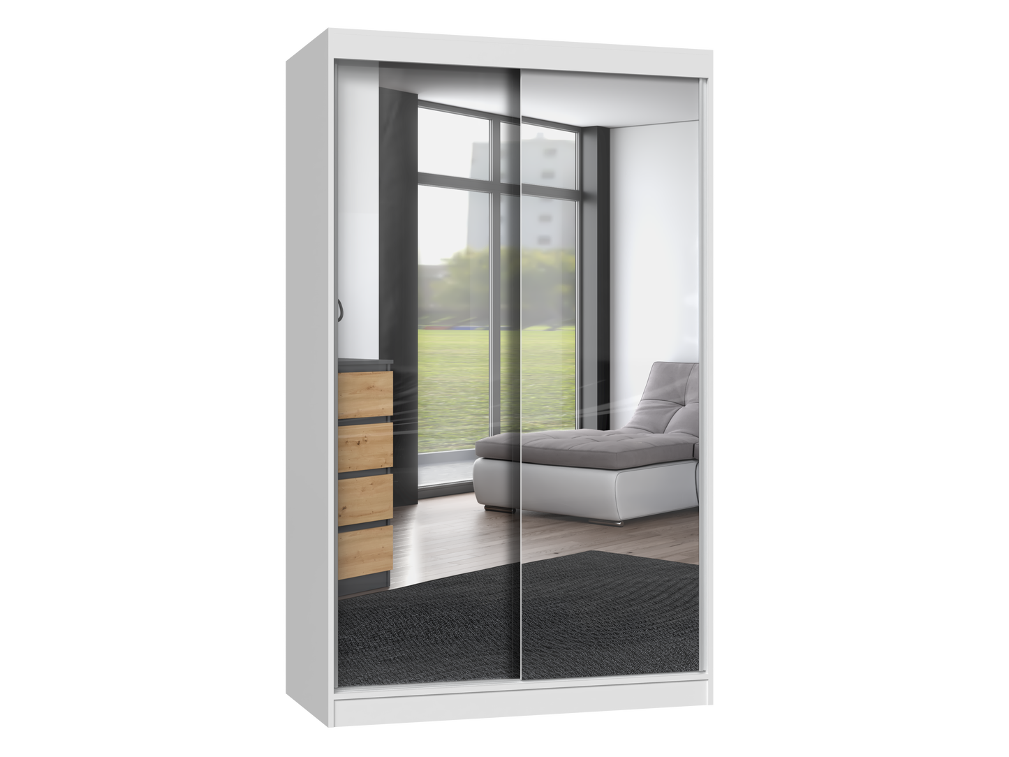 IGA 120 Mirrors Wardrobe