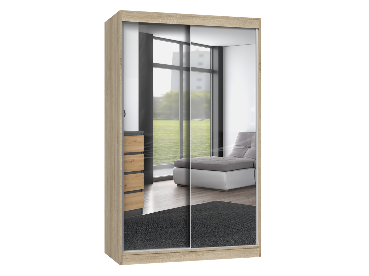 IGA 120 Mirrors Wardrobe