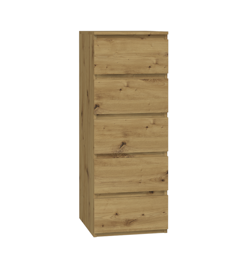 Tall Chest of 5 Drawers