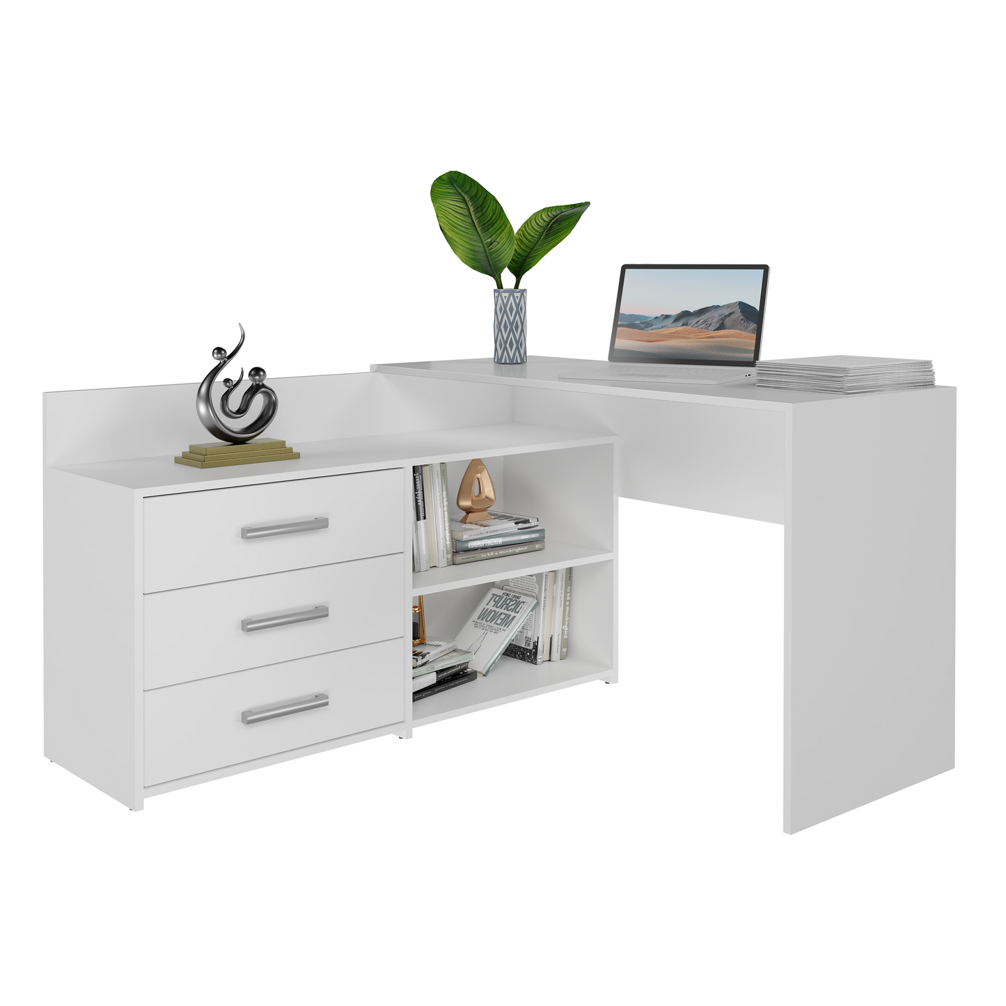 Corner Desk With Drawers