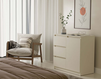 1 Door 3 Drawer Sideboard