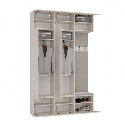 Haga III 2Sz1W Hallway Furniture Set With Wardrobe