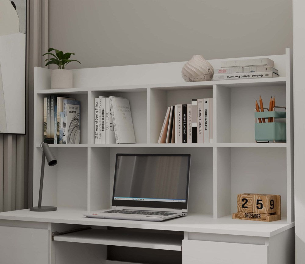 Kuba Desk With Hutch