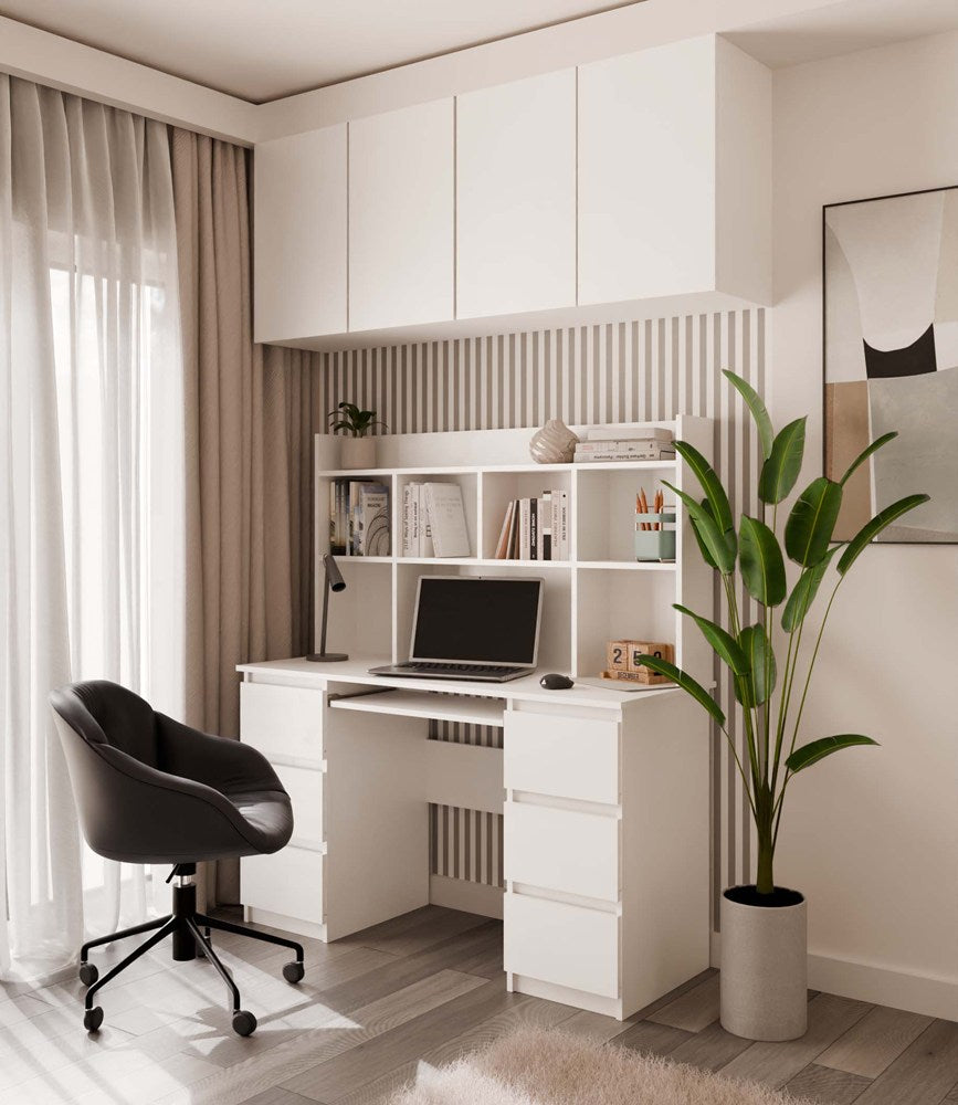 Kuba Desk With Hutch