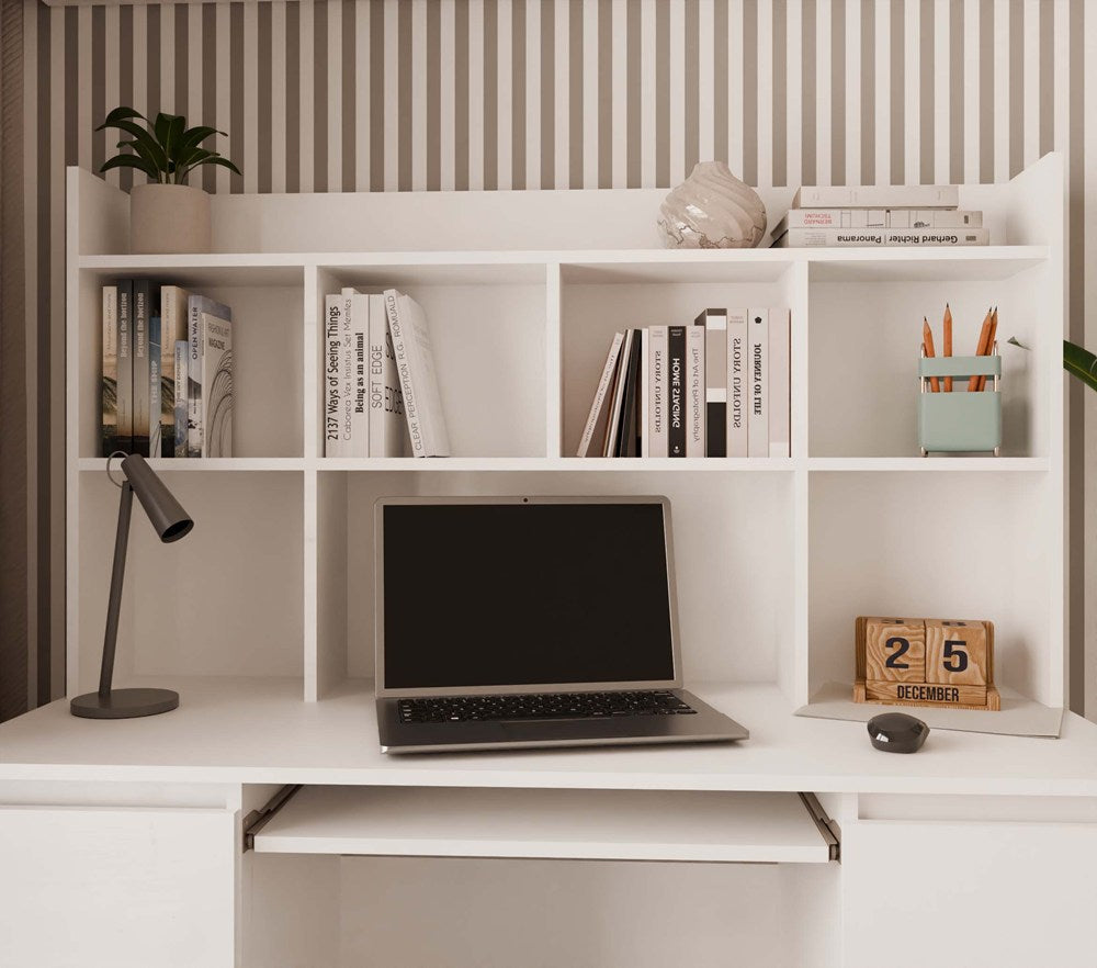 Kuba Desk With Hutch