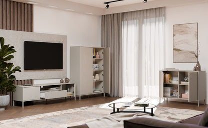 Kamaro 160 Slim Cashmere Modern Bedroom Frame