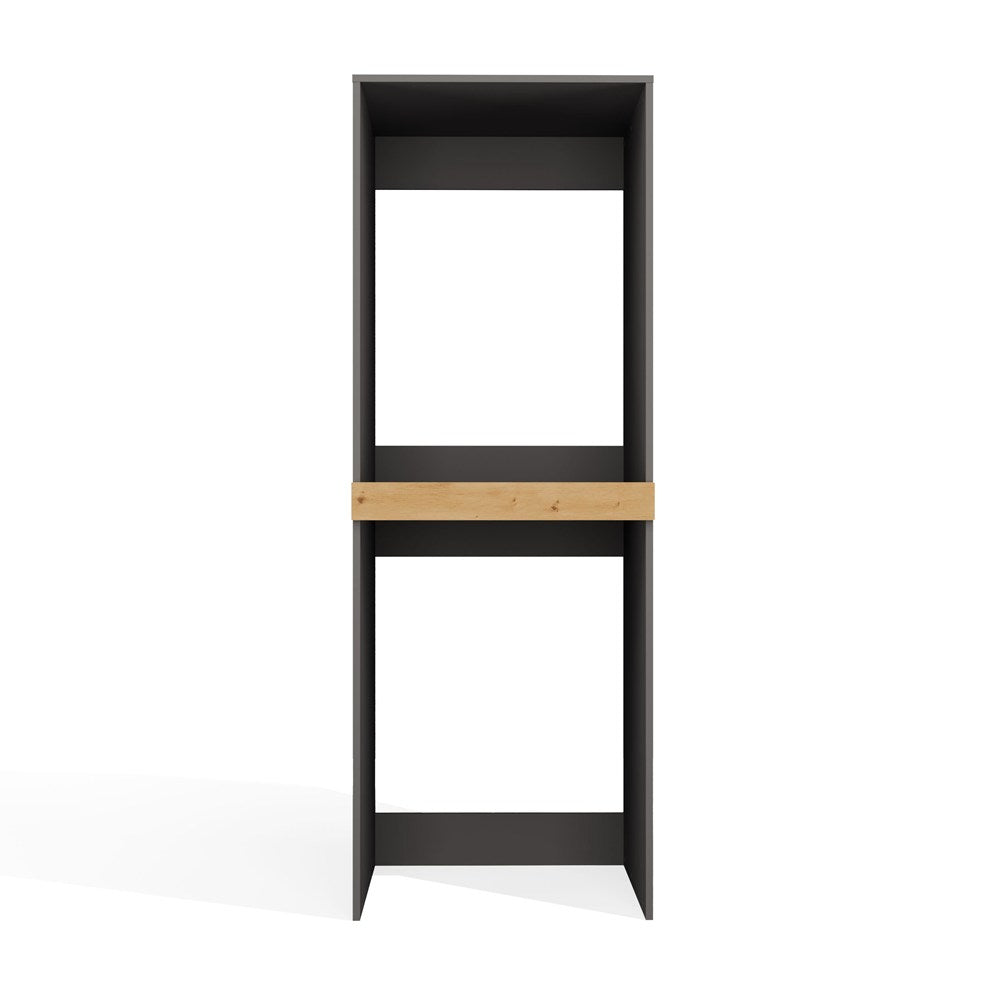 Pola Twin Washer & Dryer Cabinet - Anthracite Artisan Oak