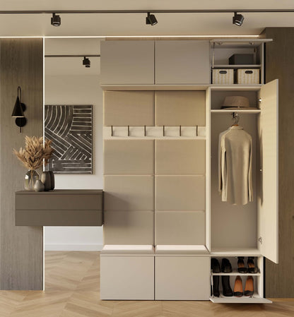 Haga III 1Sz2W Hallway Furniture Set With Wardrobes
