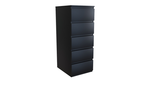 W5 Malwa Tall Chest of Drawers 40cm - 5 Drawers